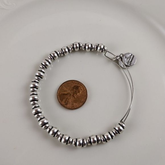 Alex and Ani Rafaelian Silver Nile Beaded Bracelet - Picture 4 of 4